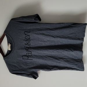 Maison Kitsune Parisien Graphic Tee (Medium)